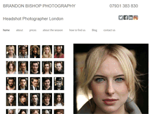 Tablet Screenshot of brandonbishopphotography.com